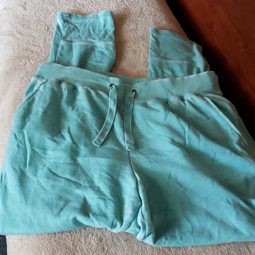 EUC Green tea joggers